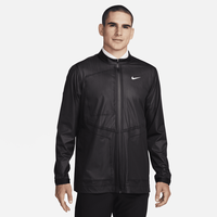 Nike Storm-FIT ADV Herren-Golfjacke mit durchgehendem Reißverschluss - Schwarz, S