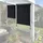 Mendler Vertikalmarkise 250 x 180 cm Schwarz
