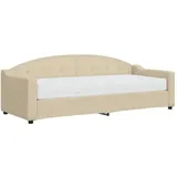 vidaXL Tagesbett 90 x 200 cm creme