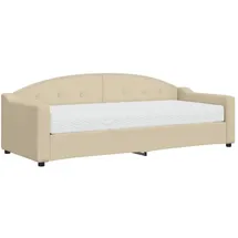 vidaXL Tagesbett 90 x 200 cm creme