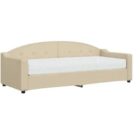 vidaXL Tagesbett 90 x 200 cm creme