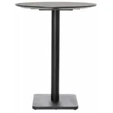 COCO Maison Brest Bartisch Marble Onyx Schwarz 80cm