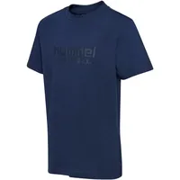 Hummel Base T-Shirt Kinder 7459 - dress blues 122/128
