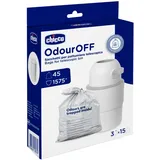 Chicco 00012252020000 Zubehör für Windeleimer Nachfüllkassette 45