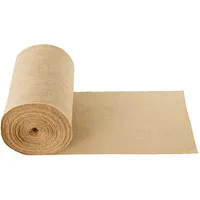 Vevor Jute Stoff 50x50 Sackleinen Dekostoff Bastelstoff Juteband 355mmx45,7m