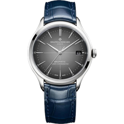 Baume & Mercier Clifton Baumatic 40mm M0A10550 Sonderangebot - farbverlauf,grau,blau - 40mm