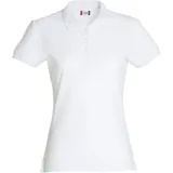 Clique Basic Poloshirt Damen 00 weiß S