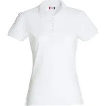 Clique Basic Poloshirt Damen 00 weiß S