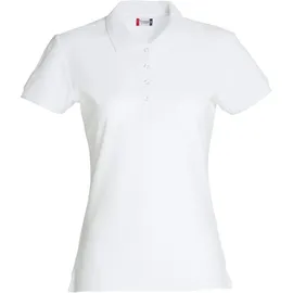 Clique Basic Poloshirt Damen 00 weiß S