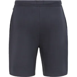 Boss Pyjamashorts "Waffle Shorts", Damen, Gr. S, N-Gr, blau (dunkelblau 403), Jersey, Obermaterial: 60% Baumwolle, 40% Polyester, lang, Hosen