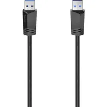 Hama USB-A 1,5 m Schwarz
