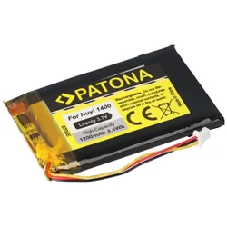 PATONA Akku kompatibel Garmin Nuvi 1400 Nuvi 1400 1450 1490 1490T Nuvi 1400 Nuvi 1400