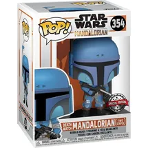 Funko Star Wars The Mandalorian - Death Watch Mandalorian Two Stripes 9 cm - Blau