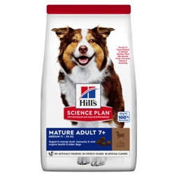 Hill's Mature Adult Medium Lamm & Reis Hundefutter 2 x 2,5 kg