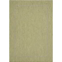 KADIMA DESIGN TEPPICH Outdoor ALSTER in Grün, einfarbig, 80 x 150 cm