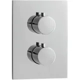 Herzbach Nano Duschthermostat square für 2 Verbraucher Chrom 11.503050.3.01