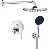 Grohe Start Duschsystem Unterputz mit Vitalio Start 250 chrom