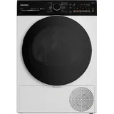 Grundig GT77824WHF14 Wäschetrockner Frontlader Wärmepumpe 8kg TouchDry EEK: - Schwarz/Weiß