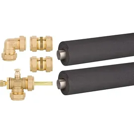 Sunex Solaranlage Paket HP22/30 12,11m2 Vakuumröhrenkollektor Frischwasserspeicher 500l