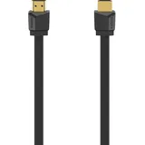 Hama High Speed HDMI-Kabel Flexi-Slim 4K Stecker/Stecker Ethernet Schwarz 1,5 m