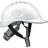 Tacklife Mustbau MBU-GM16-WHI Bauhelm,Schutzhelm,Arbeitshelm,Bauarbeiterhelm,52-66cm Einstellbar