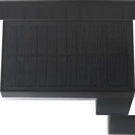 Sygonix SY-4715526 Solar-Außenwandleuchte mit Bewegungsmelder SMD LED 6W Schwarz