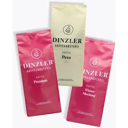 Dinzler Kaffee Bestsellerpaket 3 x 1kg