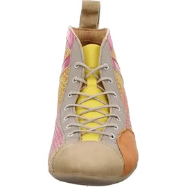 THINK! Damen GUAD2 chromfrei gegerbte nachhaltige Stiefelette, FUXIA/KOMBI 9090