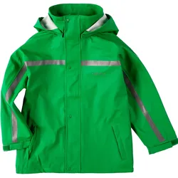 BMS Matschjacke - Buddeljacke - 100% wasserdicht Kinder GRÜN 116 cm - 6J