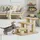 PawHut Hundetreppe 3 Stufen Creme 45 x 35 x 34 cm
