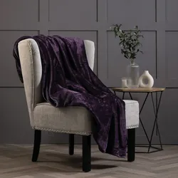 Heat Holders Fleecedecke/Wurfdecke 180x200cm Farbe: Mulled Wine