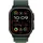 Apple Watch Ultra 2 GPS + Cellular 49 mm Titangehäuse schwarz, Alpine Loop Armband dunkelgrün L