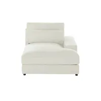 Sofa.de Element Ottomane Armlehne rechts Branna ¦ beige ¦ Maße (cm): B: 116 H: 88 T: 164