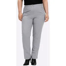 COME ON Bügelfaltenhose COME ON Elegant Grau 44
