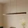 LUCANDE Nihalo 1-flg. 122 cm Holz dunkel