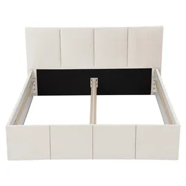 Halmon Schlafkomfort Betten Dalas 160 x 200 cm Beige