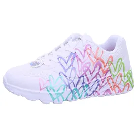 SKECHERS Uno Lite Kinder Weiß/Mehrfarbig 35
