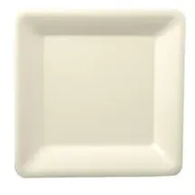 Papstar Zuckerrohr-Teller eckig 26 cm x 26 cm 50 St. Weiß