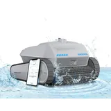 Poolroboter PC200 - Automatischer Poolsauger - Intelligente Navigation - Wandkletterfunktion - 4 L Filterbehälter - Automatische Rückkehr - Akku ...