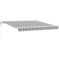 VidaXL Markise Automatisch 300 x 250 cm anthrazit