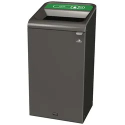 Rubbermaid Recyclingstation 2154773 87l Behältereinheit Glas grün