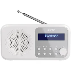 SHARP DAB+/FM Radio DR-P420, USB, Bluetooth, weiß