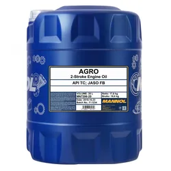 20l Mannol Motor-öl Api Tc Agro Mineralisch Passend Für 2-takt-motor Husqvarna: