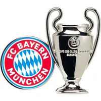 FC Bayern München Magnet UCL Silber I Fußball