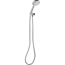 Duschkopf mit Schlauch TAMUSHAL 3-Funktionen Silber