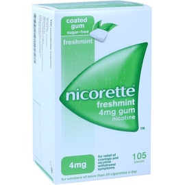 NICORETTE Freshmint 4 mg Kaugummi 105 St.