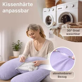 eloneo Stillkissen 153 cm Lila
