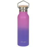 Lässig Unique Collection Double Walled Bottle Stainless Steel Gradient Lila