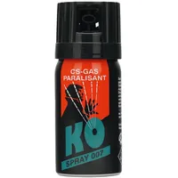 KO Security CS-Spray 40 ml – Breitstrahl Personenabwehrspray mit BKA-Zulassung