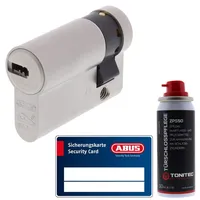 ABUS Halbzylinder EC660 Not Gefahrenfunktion Wendeschlüssel gleichschließend/ verschiedenschließend Nein, Verschiedenschließend 10/70 mm